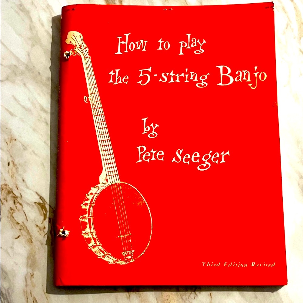 Vtg 1961 How to Play the 5-String Banjo by Pete Seeger